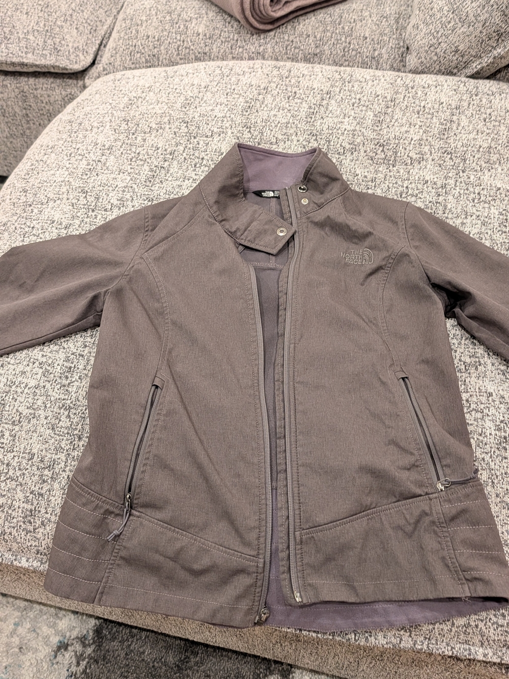 The North Face Women's Utility Jacket in Taupe Gray